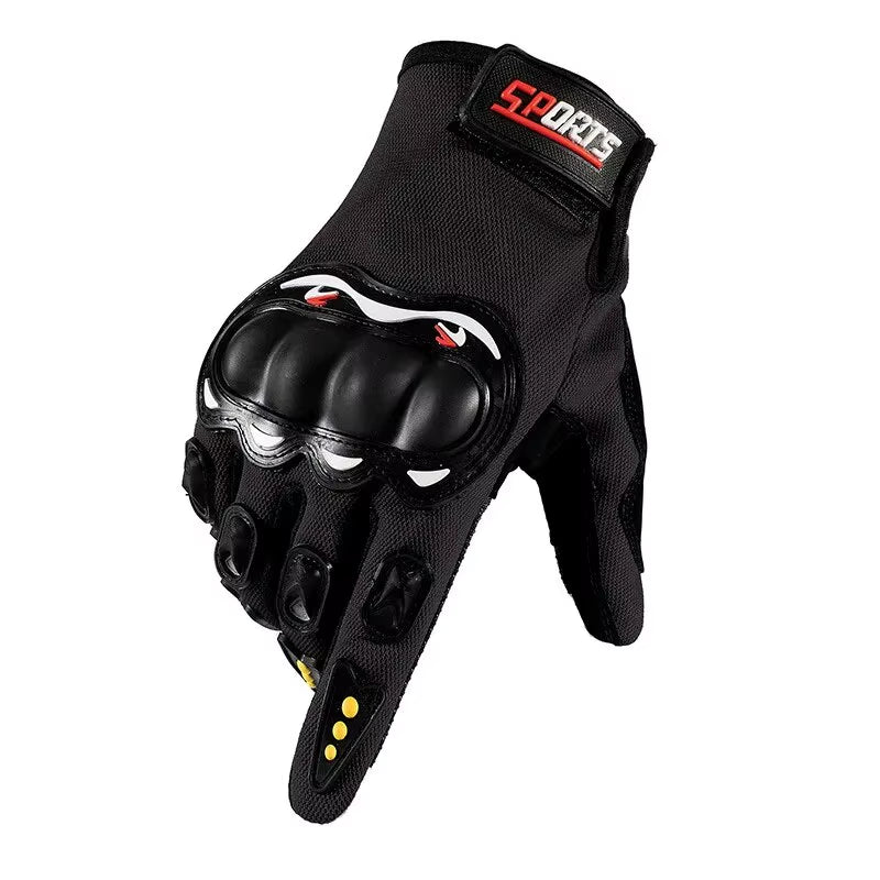 Rev Up Your Ride with These Ultimate Full-Finger Motorcycle Gloves - Stay Touch-Screen Savvy and Crash-Proof!