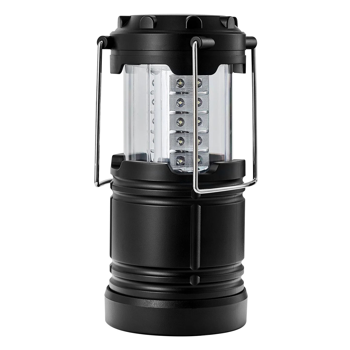 VEVOR Collapsible LED Camping Lanterns - Set of 4 Battery-Powered Lights for Outdoor Adventures