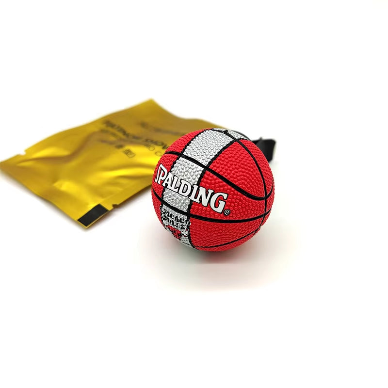 Bouncy Basketball Bliss: Funky Air Freshener for an Unforgettable Ride!