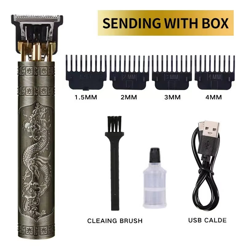 German Seiko USB Rechargeable Electric Hair Clipper - Versatile Beard and Body Trimmer for Men