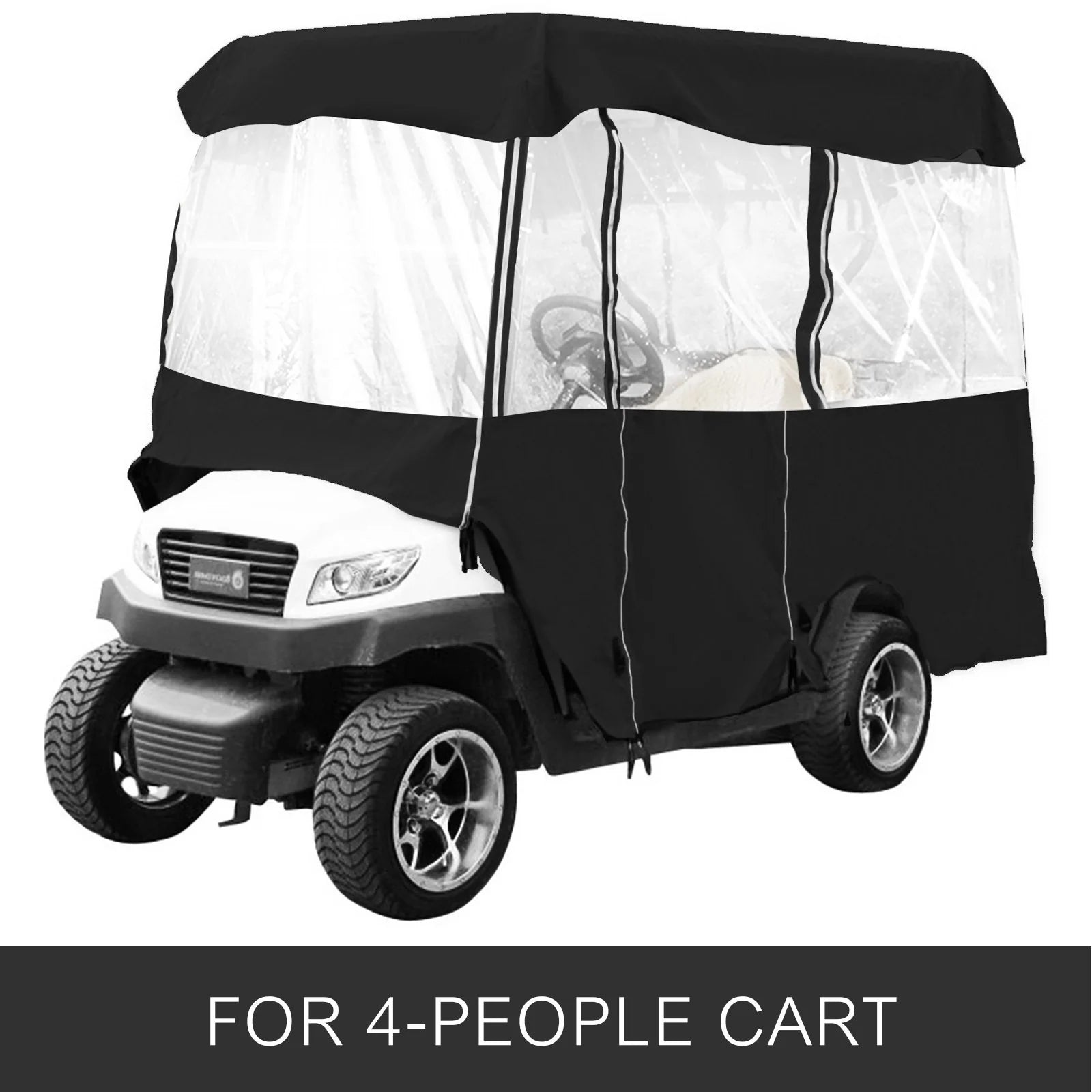 Ultimate Golf Cart Bubble: Shield Your Foursome from Rain, Shine, and Squirrel Surprises!