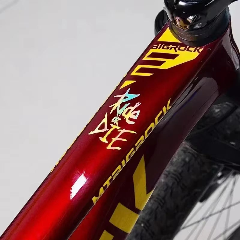 Pedal and Peddle: Stickers for the Wildly Adventurous Bike Frame That Say “I’m Ready for Trouble!”