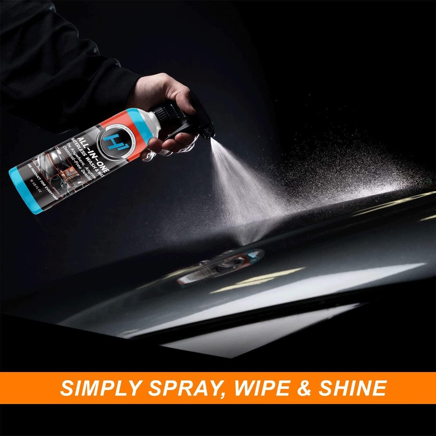 Ultimate Car Spa Magic Elixir: Shine Without Water for Effortless Cleanliness!