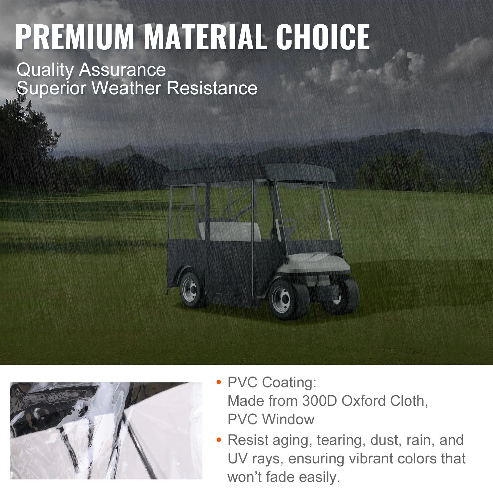 Golf Cart Bubble Wrap: The Funniest Way to Keep 4 Golfers Dry on the Course!