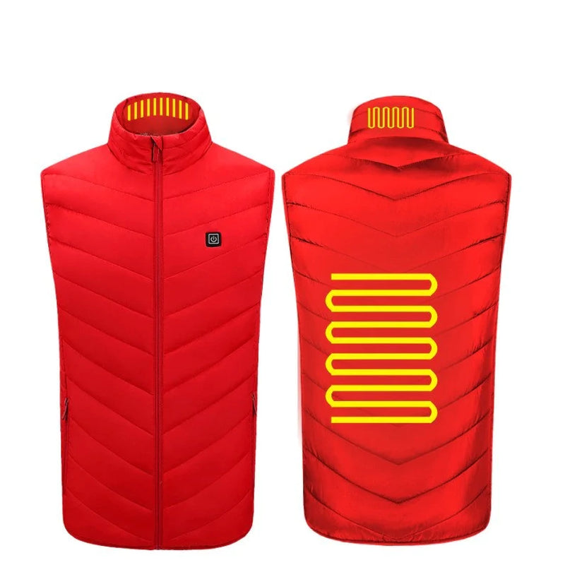 Stay Warm Anywhere: Washable USB Charging Heated Vest for Ultimate Winter Comfort