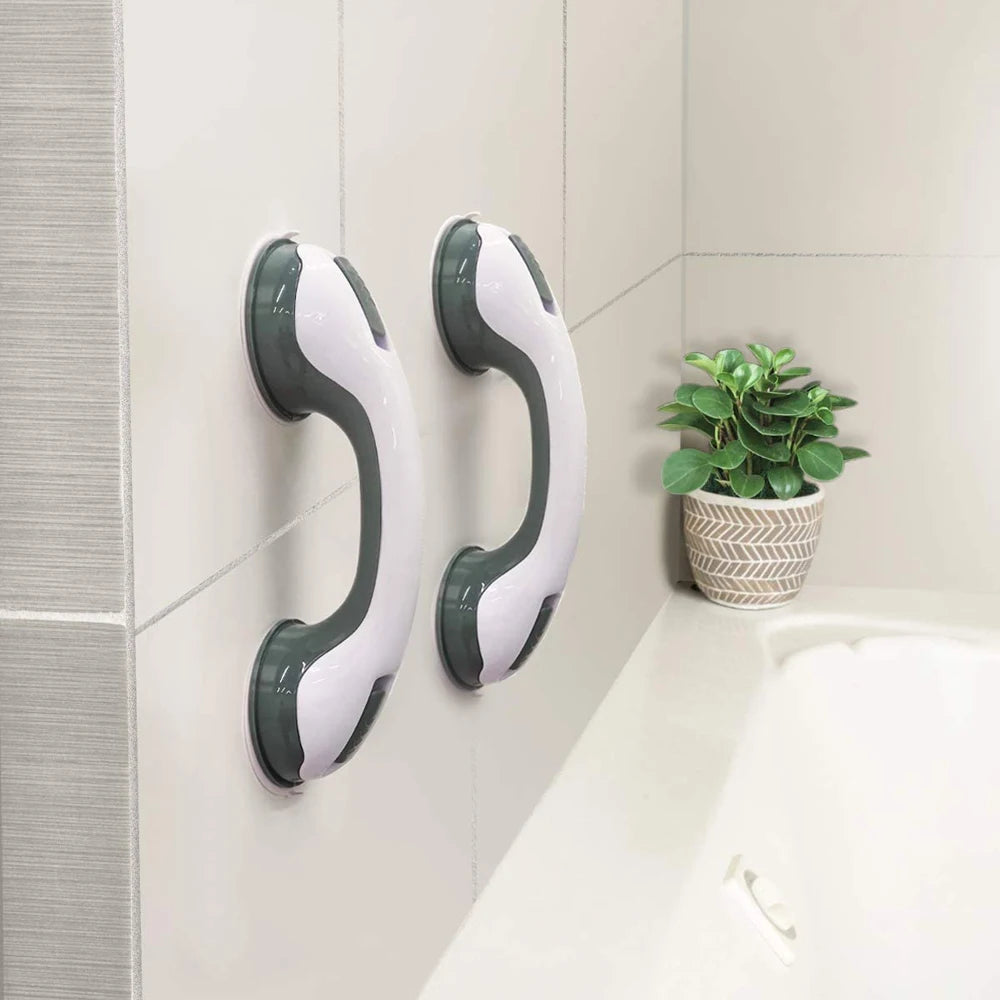 Premium Anti-Slip Shower Grab Bar - Suction Cup Safety Handle for Bathroom Support