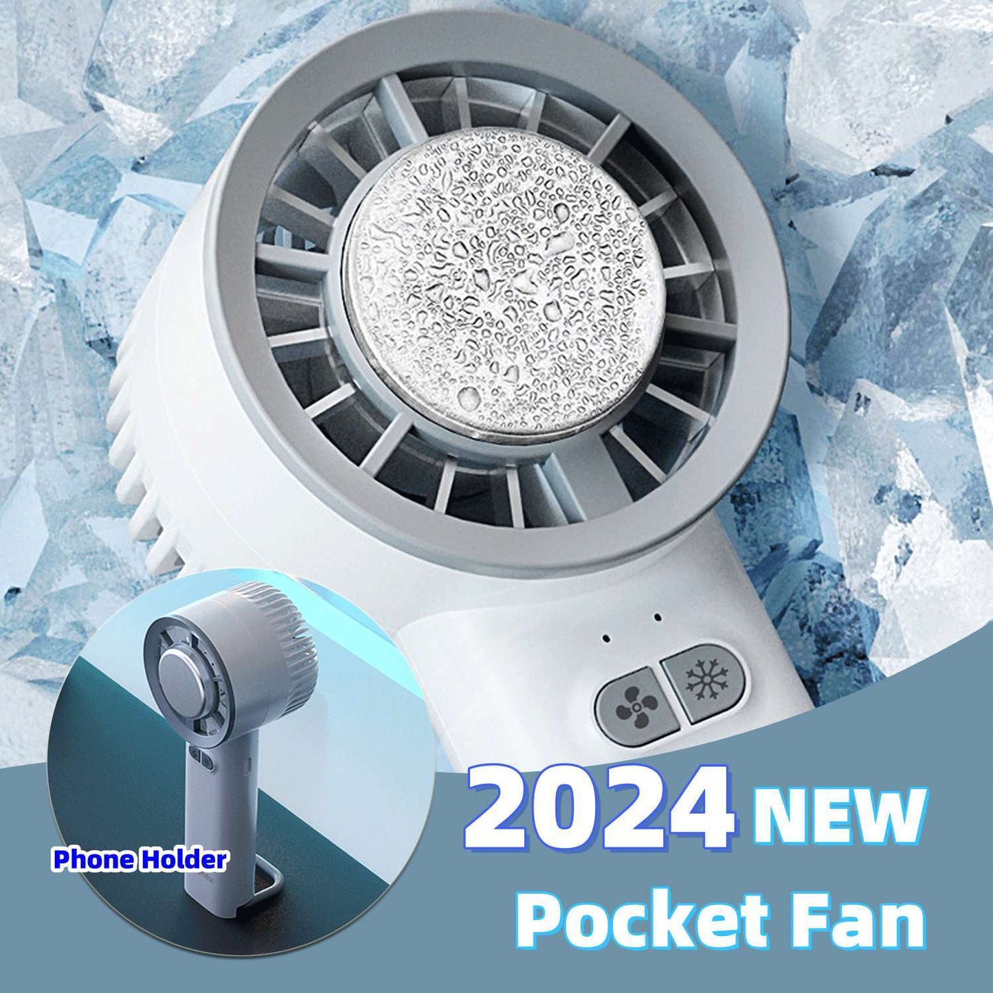 Cool Off In Style with the 2024 Summer Turbo Jet Mini Fan - Your Pocket-Sized Blazing Breeze Buddy!