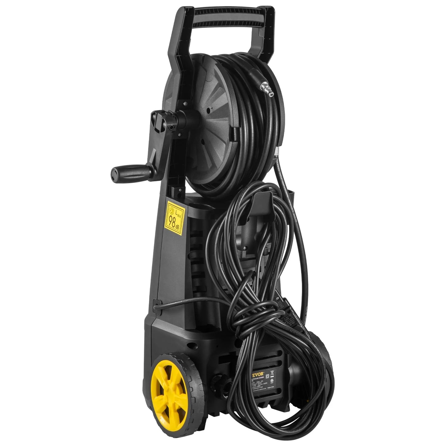 VEVOR 2000 PSI Pressure Washer - Ultimate Clean with Foam Cannon, 30 Ft Hose, and 5 Nozzle Variants for All Messy Adventures! ETL Approved for Serious Cleaners!