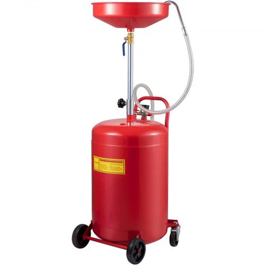 VEVOR's Gooey Gold Extractor: The 20 Gallon Oil-o-Matic 5000 - Wheel Your Way to a Mess-Free Oil Change Adventure!