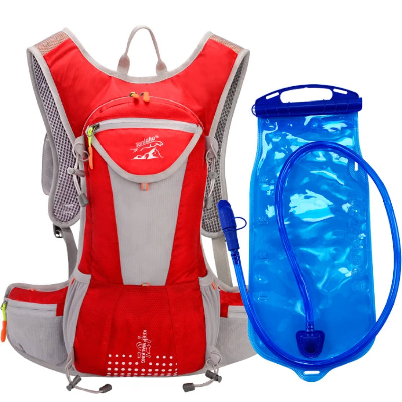 Ultralight Waterproof Hydration Backpack for Cycling, Running, and Hiking - Perfect for Mountain Climbing Adventures!