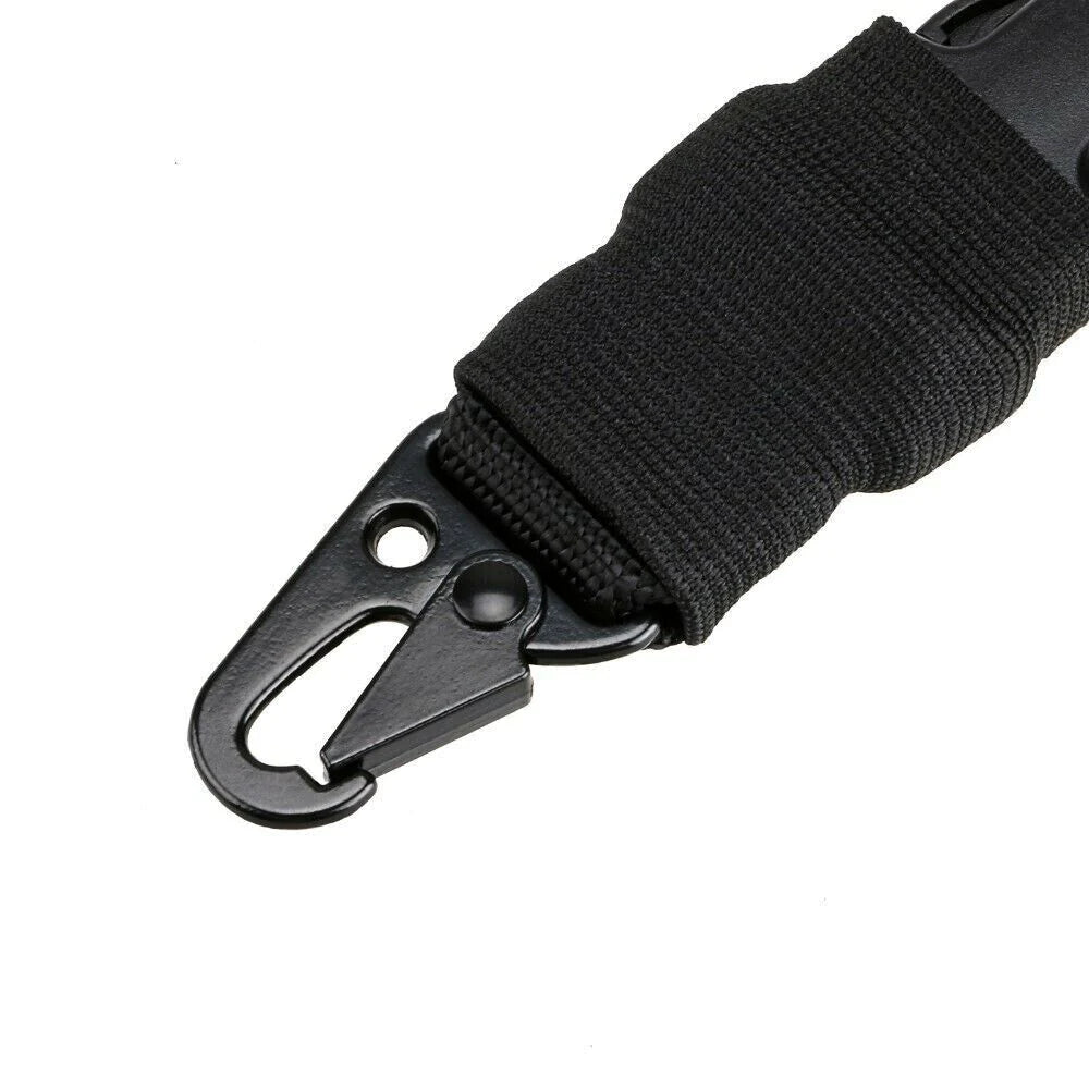 Ultimate Heavy Duty Tactical Single Point Gun Sling with Quick Detach QD Buckle