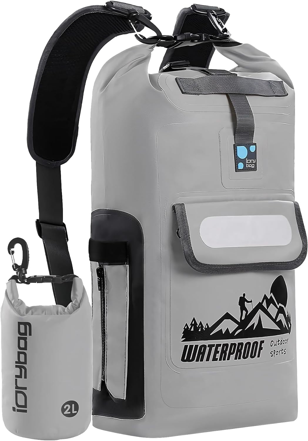 Backpack-a-Dry: The Ultimate Floater for Water-Magicians (20L/30L/40L) - Keep Your Stuff as Dry as Your Sense of Humor!