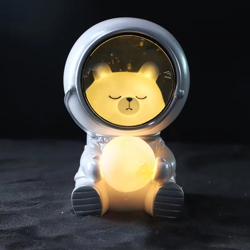 Astronaut LED Night Light - Galaxy Guardian USB Decor for Kids' Bedrooms, Perfect Birthday Gift!