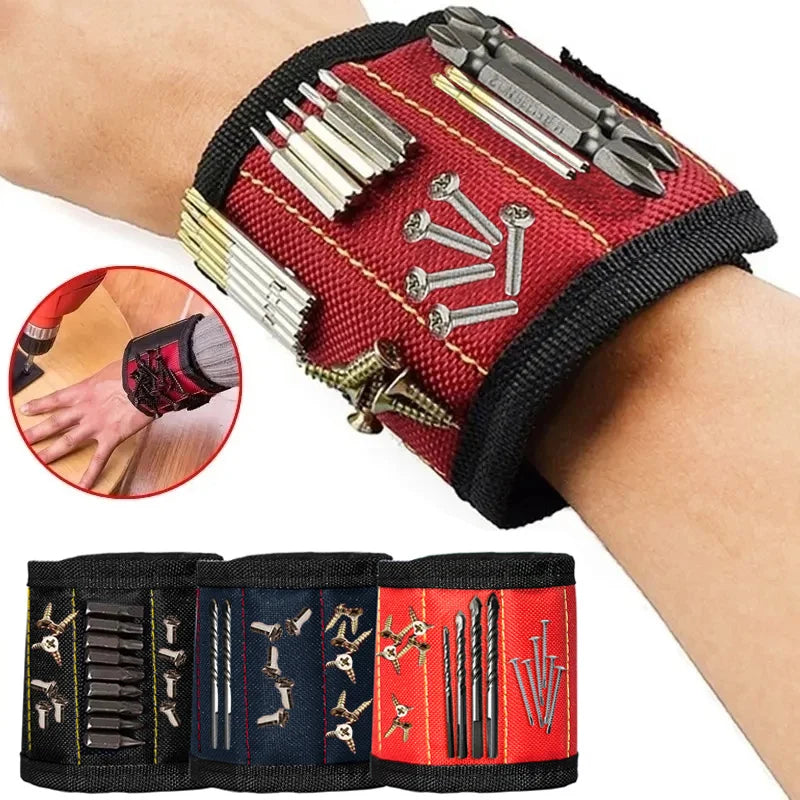 Ultimate Magnetic Wristband - Portable Tool Holder for Screws, Nails, and Bolts - Perfect for DIY and Repair Projects