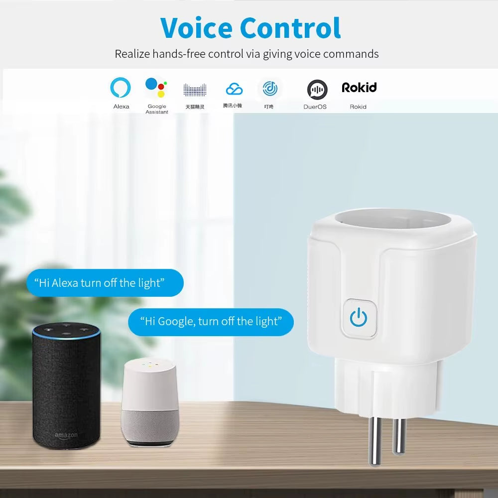 Home Socket of the Future: 20 Amps of WiFi Wizardry - Control It with Your Voice or Just Bribe Alexa!