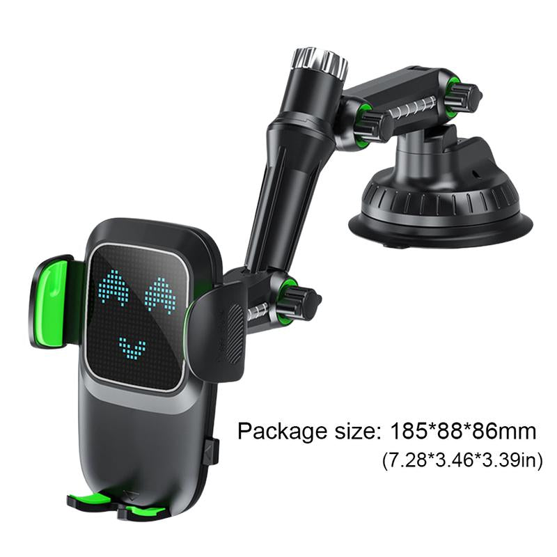 Ultimate Green Extra Long Air Vent Phone Mount - Flexible 360° Dashboard Holder for Safe Hands-Free Driving