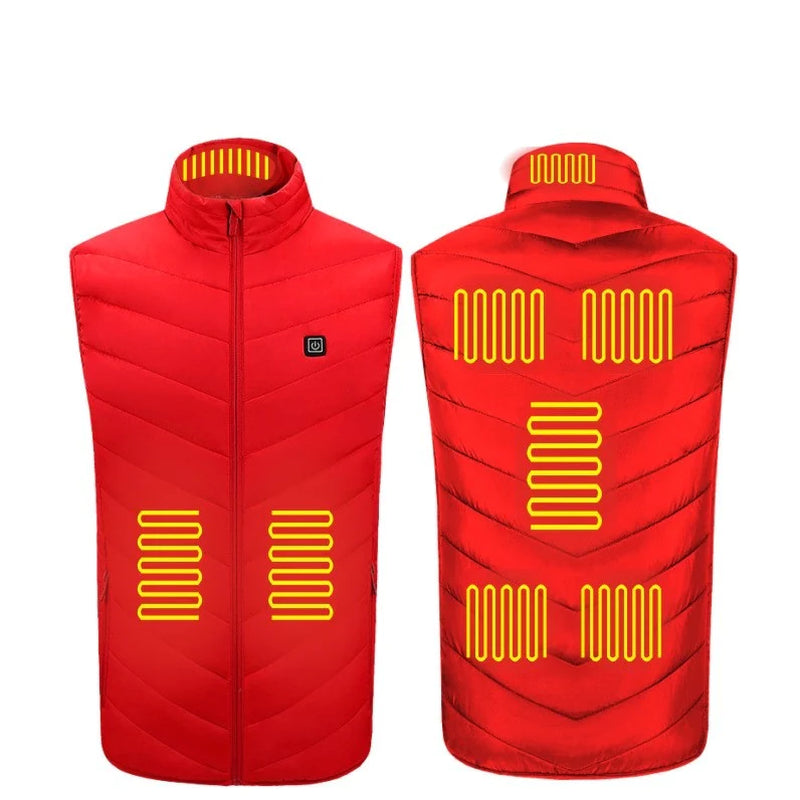 Stay Warm Anywhere: Washable USB Charging Heated Vest for Ultimate Winter Comfort