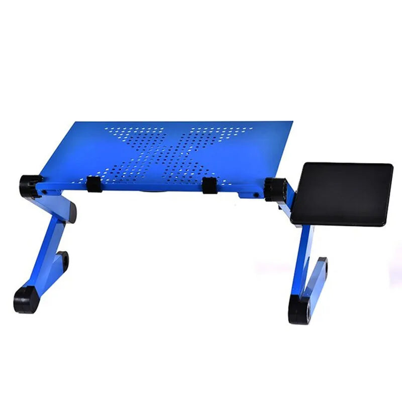 Adjustable Foldable Laptop Stand - 42x26CM Vented Desk for Comfortable Workspaces