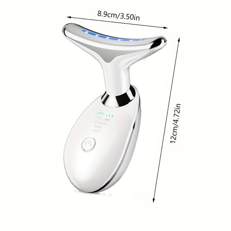 Glow Up Your Game: The Portable LED Light Facial Massager for a Youthful, Radiant You!