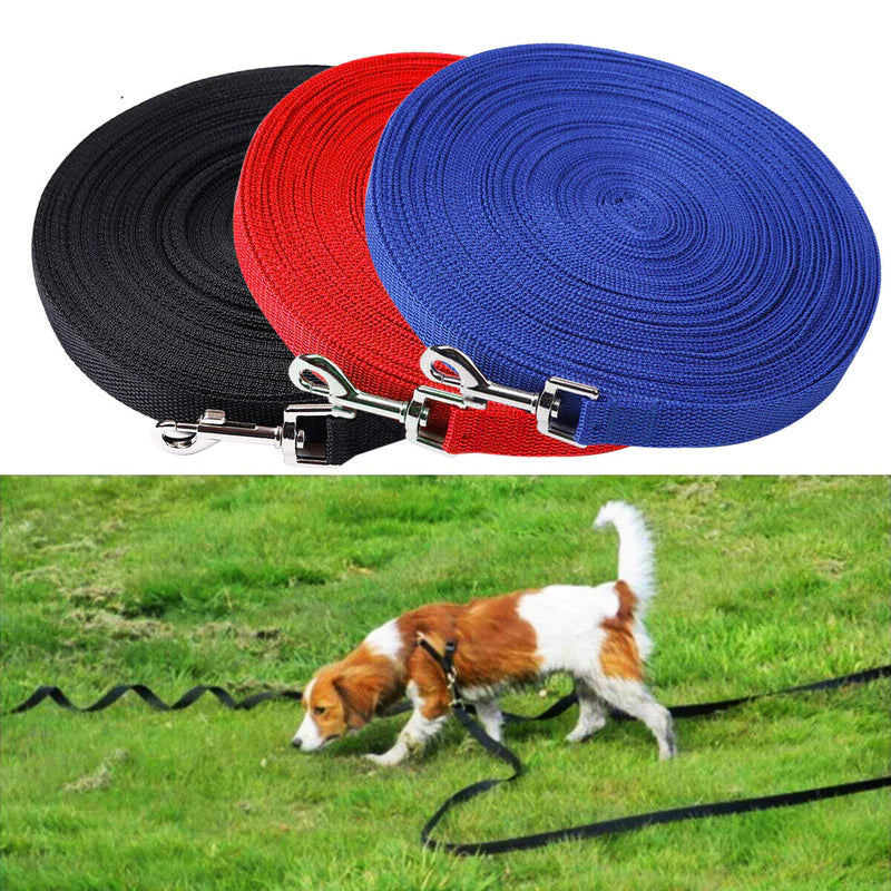 Ultimate Dog Training Leash - Long Obedience Recall Lead (6 to 100 FT Options)