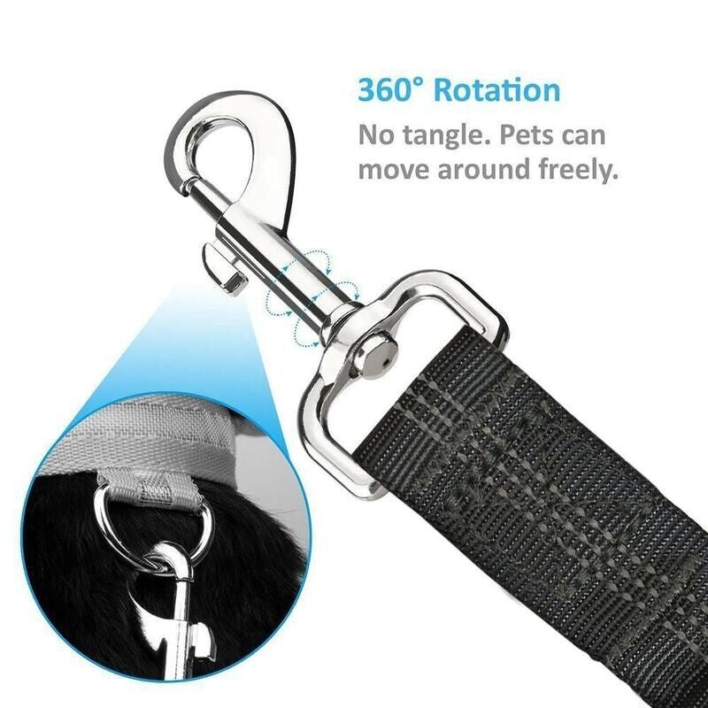 “Paw-some 2-Pack Pet Seatbelts: Because Your Furry Friend Deserves a Safety Belt Too!”