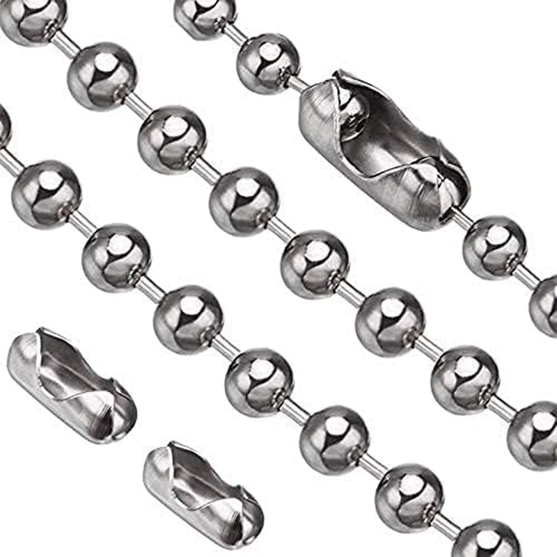 The Ultimate Tug-of-War Set: 2 Humongous 36-Inch Stainless Steel Chains for When You Really Need to Pull Your Weight (or Someone Else's) - Bonus Connectors Included for All Your Chain Linking Shenanigans!