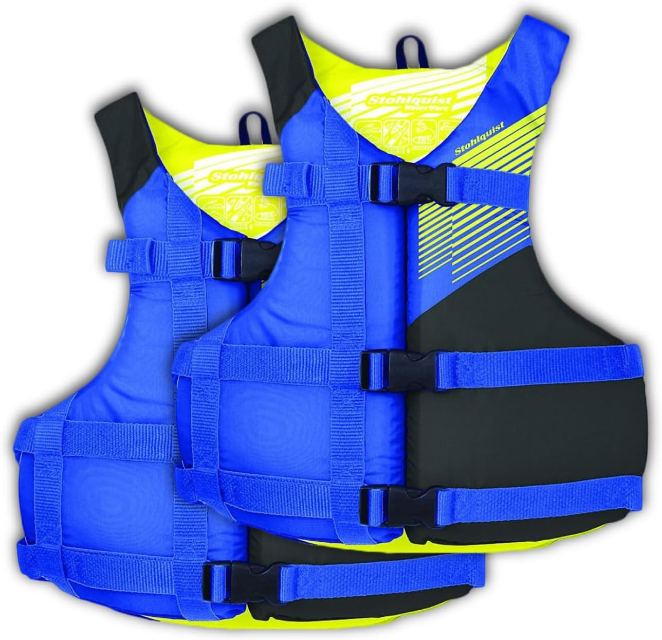 Flotation Fashion: Stylish & Comfortable Life Jackets - Float Like a Boss (2 or 4-Pack) - Keep Calm and Paddle On!