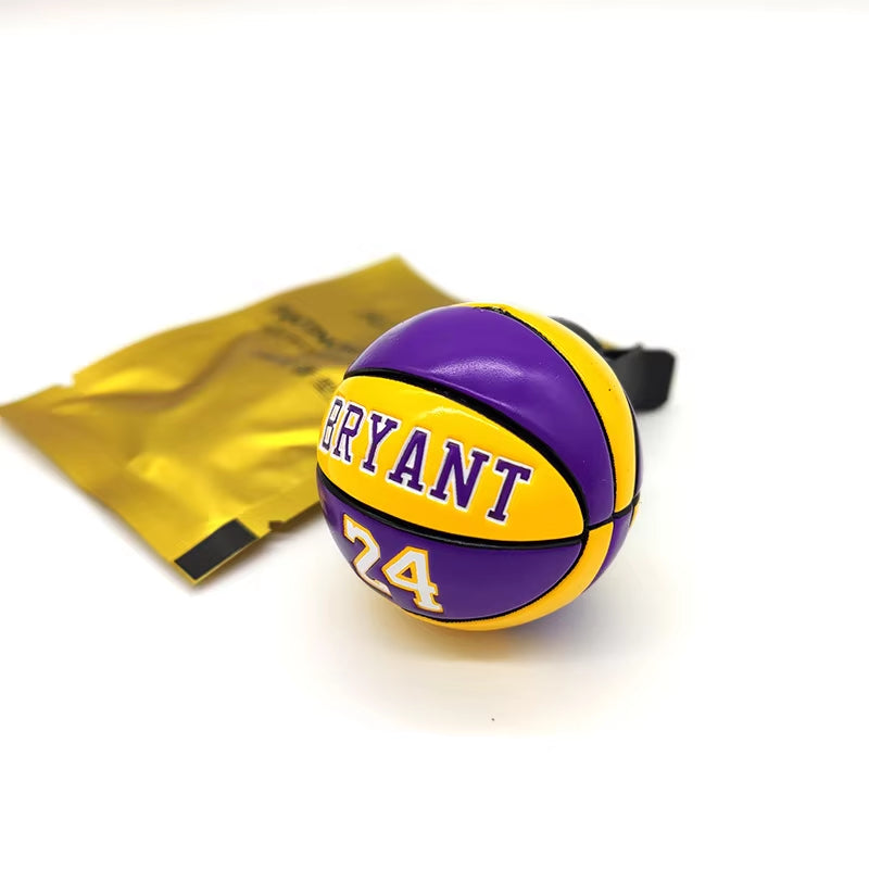 Bouncy Basketball Bliss: Funky Air Freshener for an Unforgettable Ride!