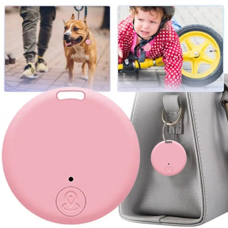 Never Lose Your Stuff Again! Meet Your New Best Friend: The Smart Mini GPS Tracker - The Ultimate Anti-Lost Buddy for Pets, Kids, Bags, and Wallets!