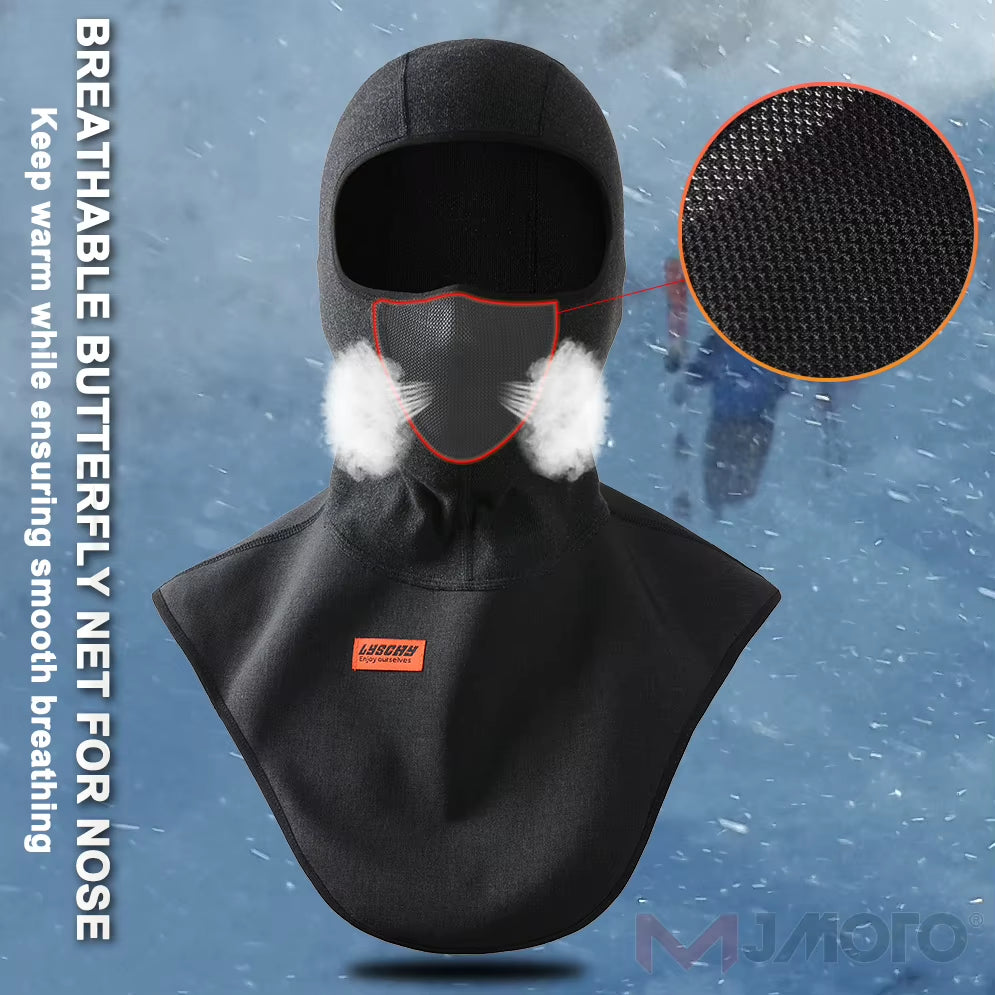 Frosty Noses Beware! The Snuggly Stealth Blanket for Two-Wheeled Daredevils and Snow Slayers