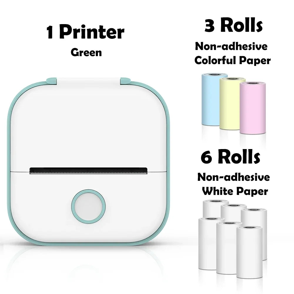 Get Creative with the Phomemo T02 Pocket-Sized Thermal Printer – Your New BFF for DIY Stickers & Journal Fun!