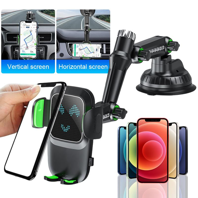 Ultimate Green Extra Long Air Vent Phone Mount - Flexible 360° Dashboard Holder for Safe Hands-Free Driving