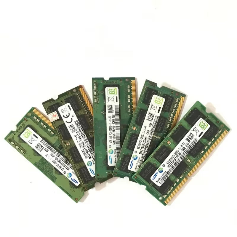 High-Performance Samsung DDR3 Laptop RAM - 1GB, 2GB, 4GB, 8GB Options, 1066/1333/1600 MHz, PC3/PC3L Compatible