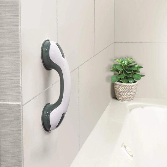 Premium Anti-Slip Shower Grab Bar - Suction Cup Safety Handle for Bathroom Support