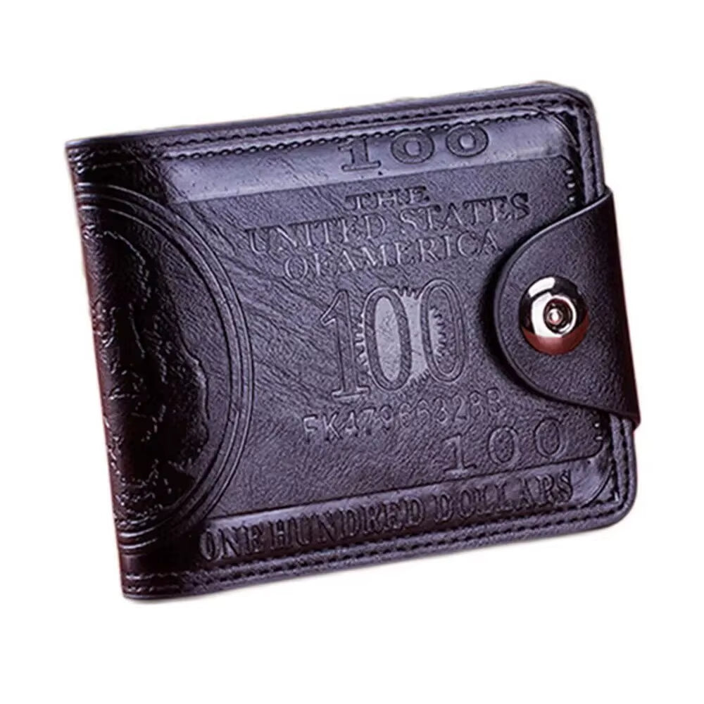 Wallet for a Millionaire's Dreams: The Stylish Men's Wallet with a 100 Dollar Design - Room for Cash, Cards, and Your Hopes of Winning Big!