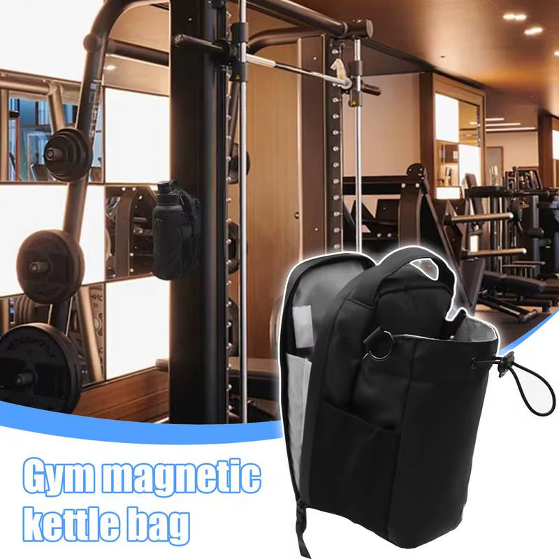 Magnetic Marvel: The Gym Bag That Holds Your H2O and Your Hopes for Fitness!