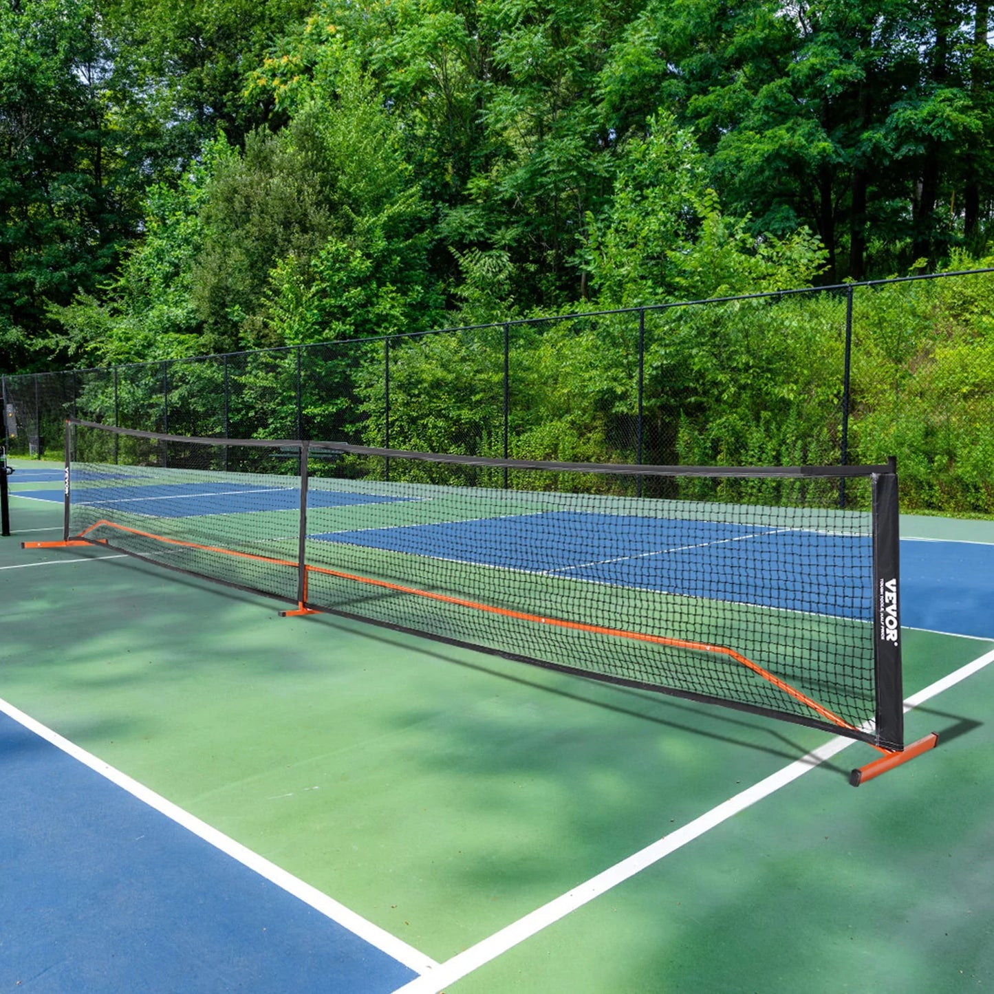 VEVOR Pickleball Showdown Kit: 22FT of Fun With a Side of Sweat, Includes a Bag for All Your Fails, Balls to Keep You in the Game, and Paddles for Those Who Love to Play with Their Food!