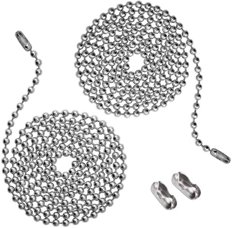 The Ultimate Tug-of-War Set: 2 Humongous 36-Inch Stainless Steel Chains for When You Really Need to Pull Your Weight (or Someone Else's) - Bonus Connectors Included for All Your Chain Linking Shenanigans!