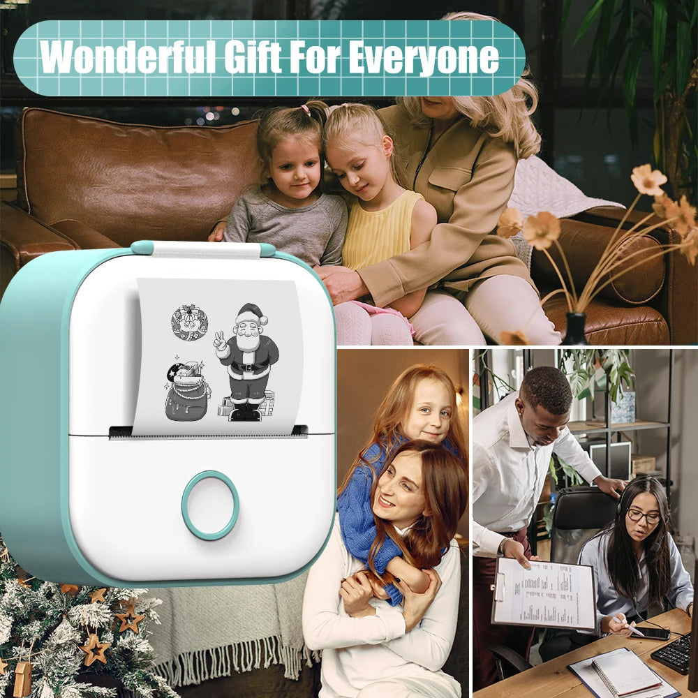 Get Creative with the Phomemo T02 Pocket-Sized Thermal Printer – Your New BFF for DIY Stickers & Journal Fun!