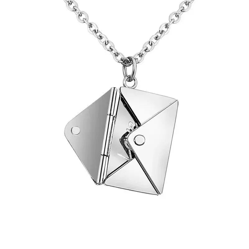 Mail It to Mom: The Envelope Necklace - Because She's Too Special for Plain Old Mail This Mother's Day!