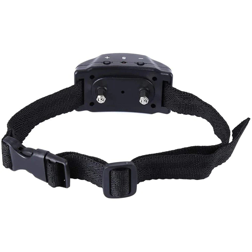 No-Bark Shock Control Collar - Adjustable Fit for All Dog Sizes: Large, Medium & Small