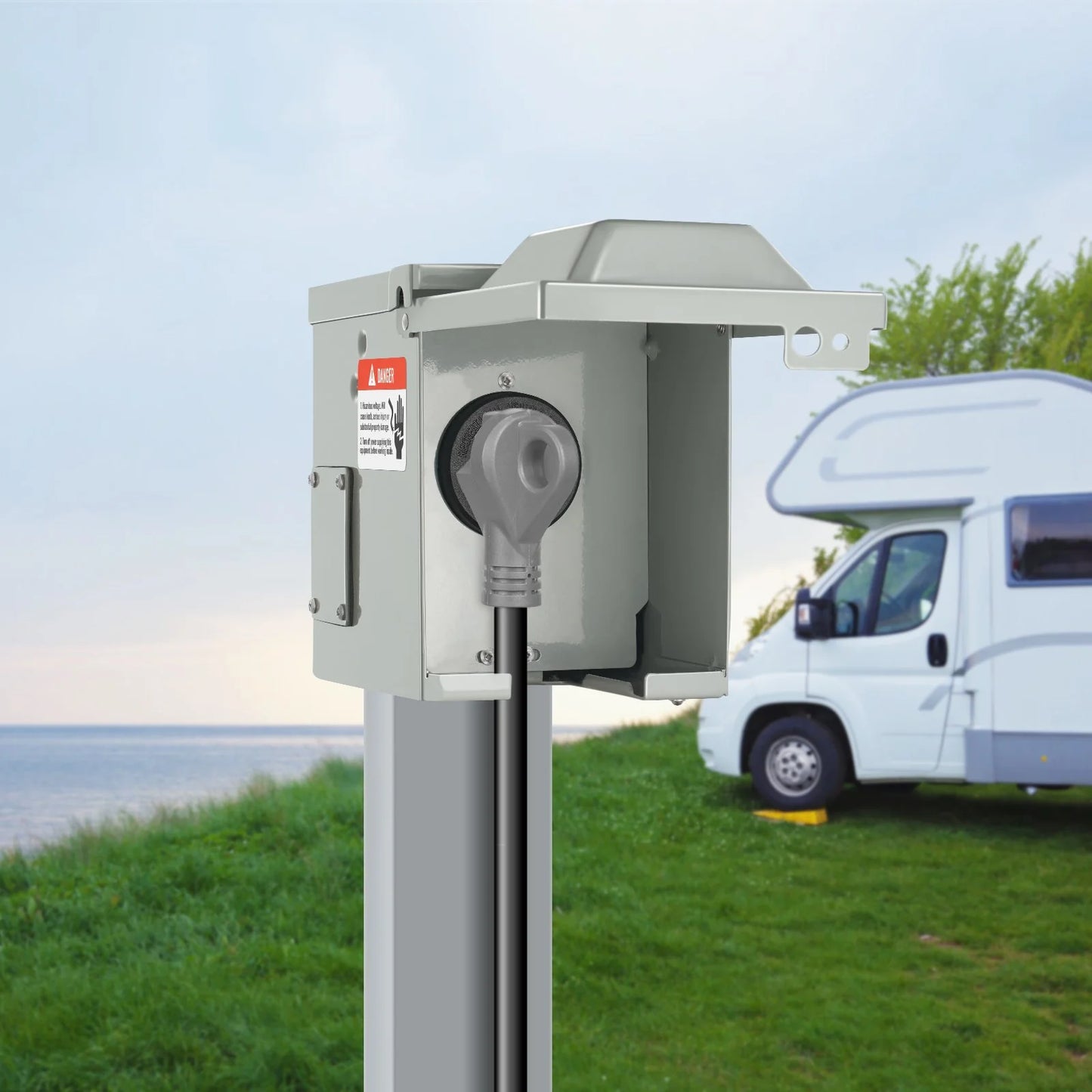 VEVOR's Ultra-Top-Secret 30 Amp RV Power Fortress: The Only Defense Against Squirrel Armies and Surprise Showers!