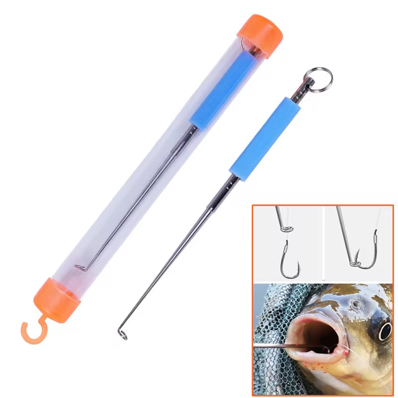 Ultimate Stainless Steel Fish Hook Remover - Safe & Easy Fishing Tool for Quick Hook Extraction