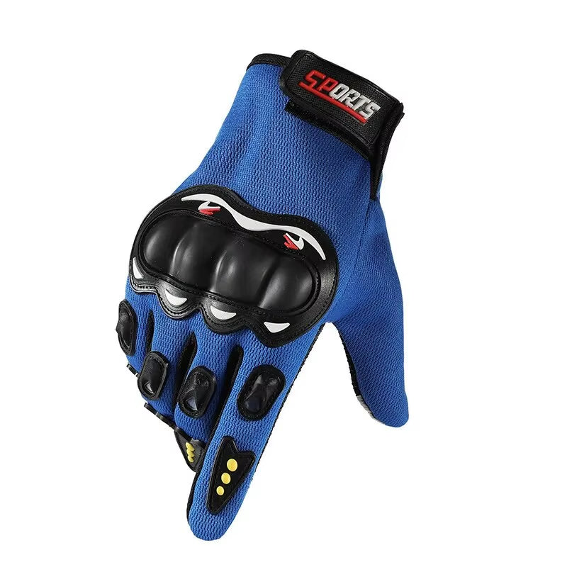 Rev Up Your Ride with These Ultimate Full-Finger Motorcycle Gloves - Stay Touch-Screen Savvy and Crash-Proof!