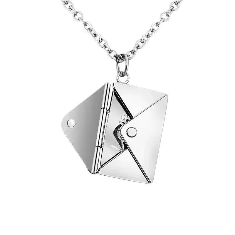 Mail It to Mom: The Envelope Necklace - Because She's Too Special for Plain Old Mail This Mother's Day!