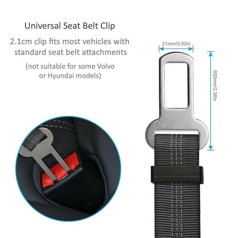 “Paw-some 2-Pack Pet Seatbelts: Because Your Furry Friend Deserves a Safety Belt Too!”