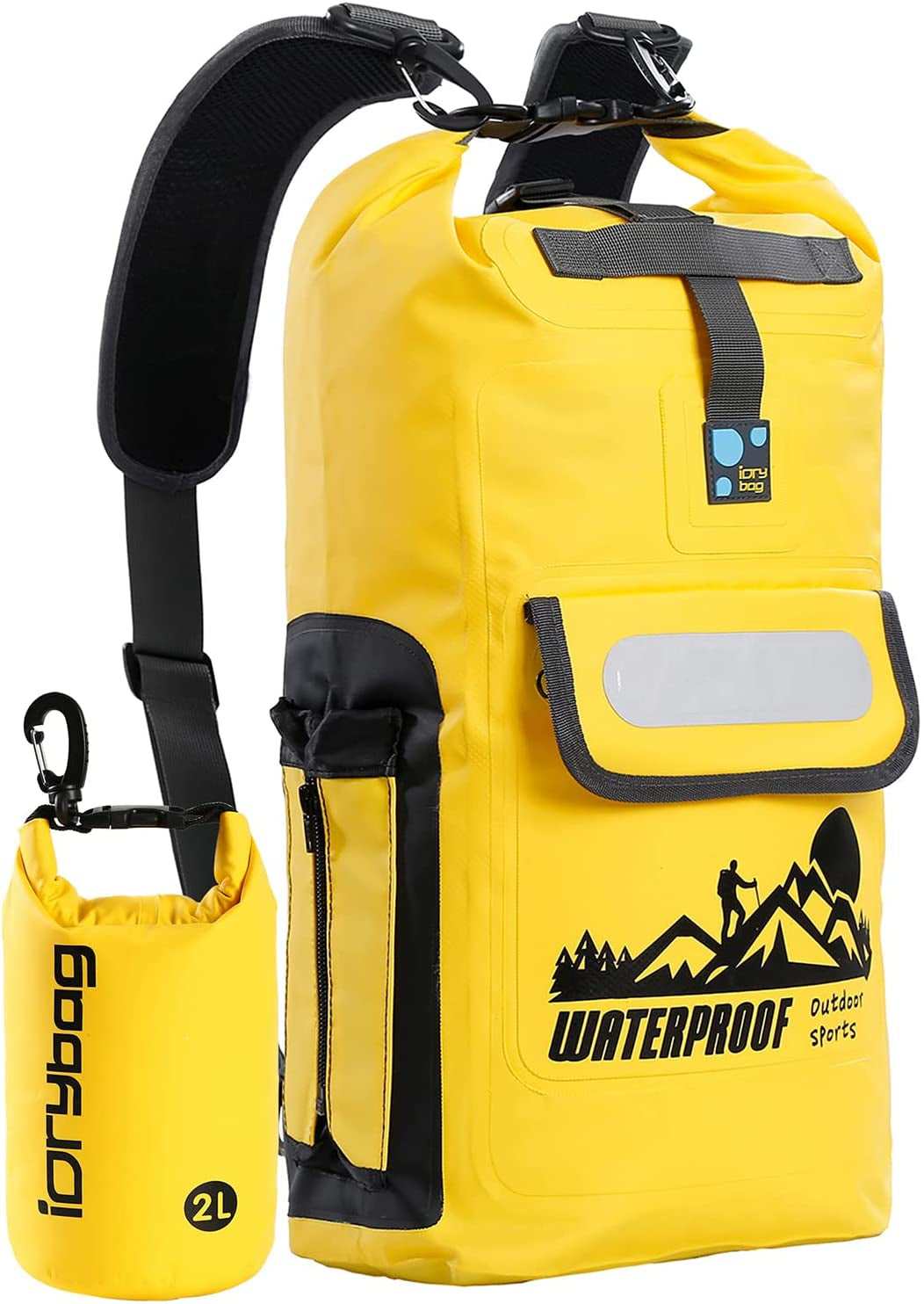 Backpack-a-Dry: The Ultimate Floater for Water-Magicians (20L/30L/40L) - Keep Your Stuff as Dry as Your Sense of Humor!