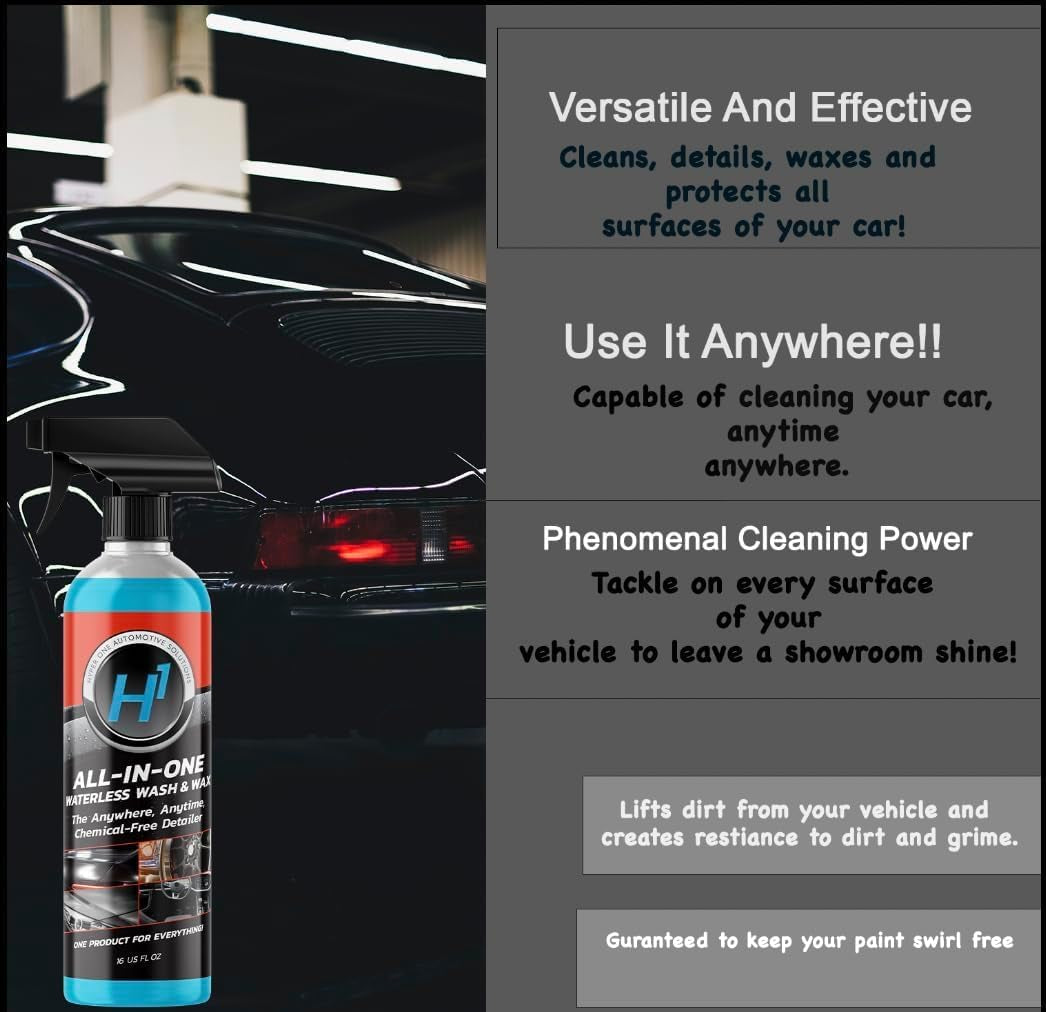 Ultimate Car Spa Magic Elixir: Shine Without Water for Effortless Cleanliness!