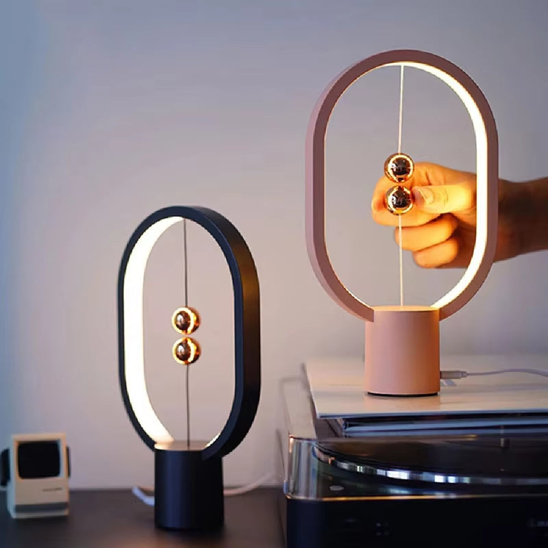 Stylish USB LED Mini Balance Night Lamp - Perfect Decorative Light for Your Bedroom