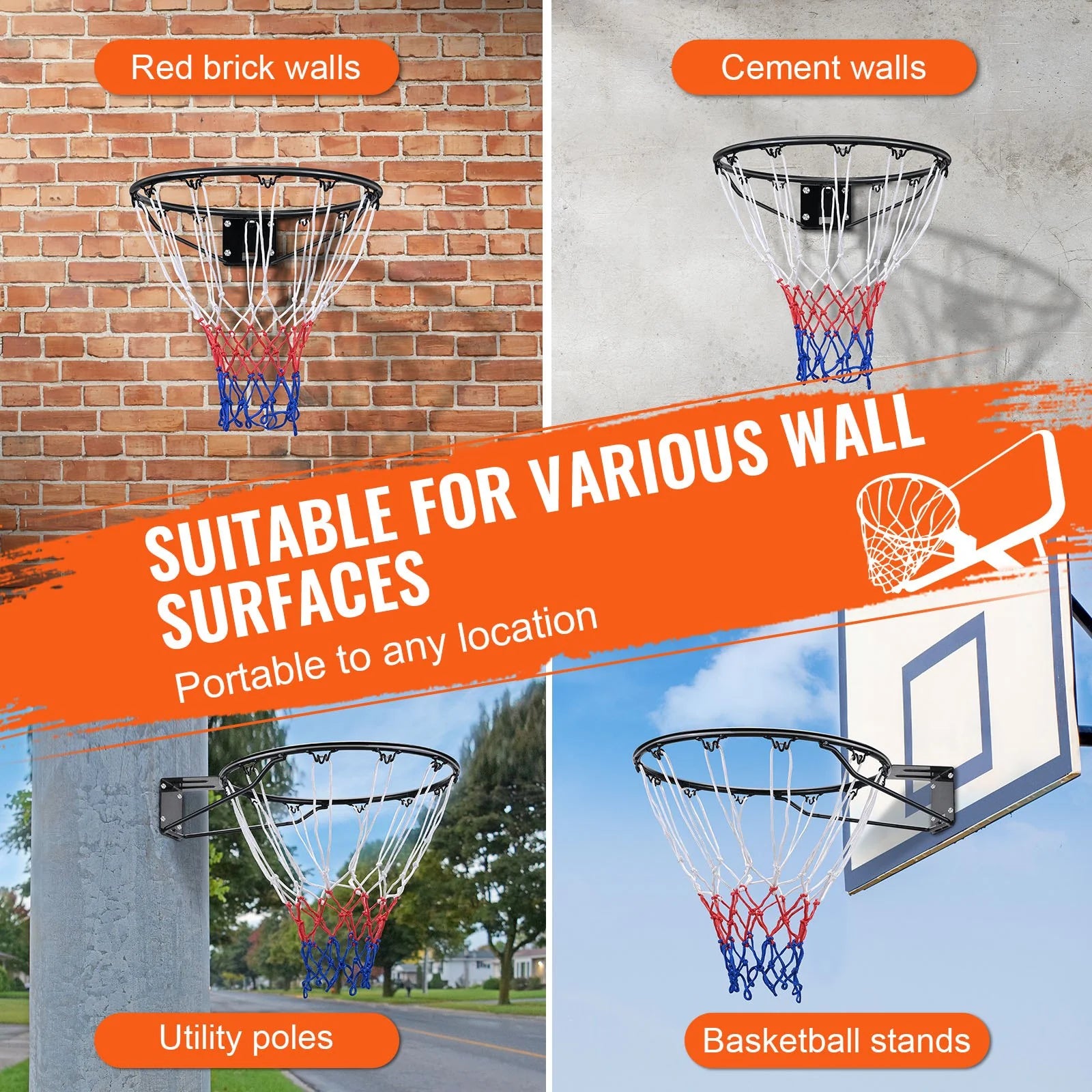 VEVOR Hoops of Hopes: The Wall-Mounted Slam Dunk Machine for Kids, Adults, and Future NBA Superstars Ready to Channel Their Inner Air Bud!